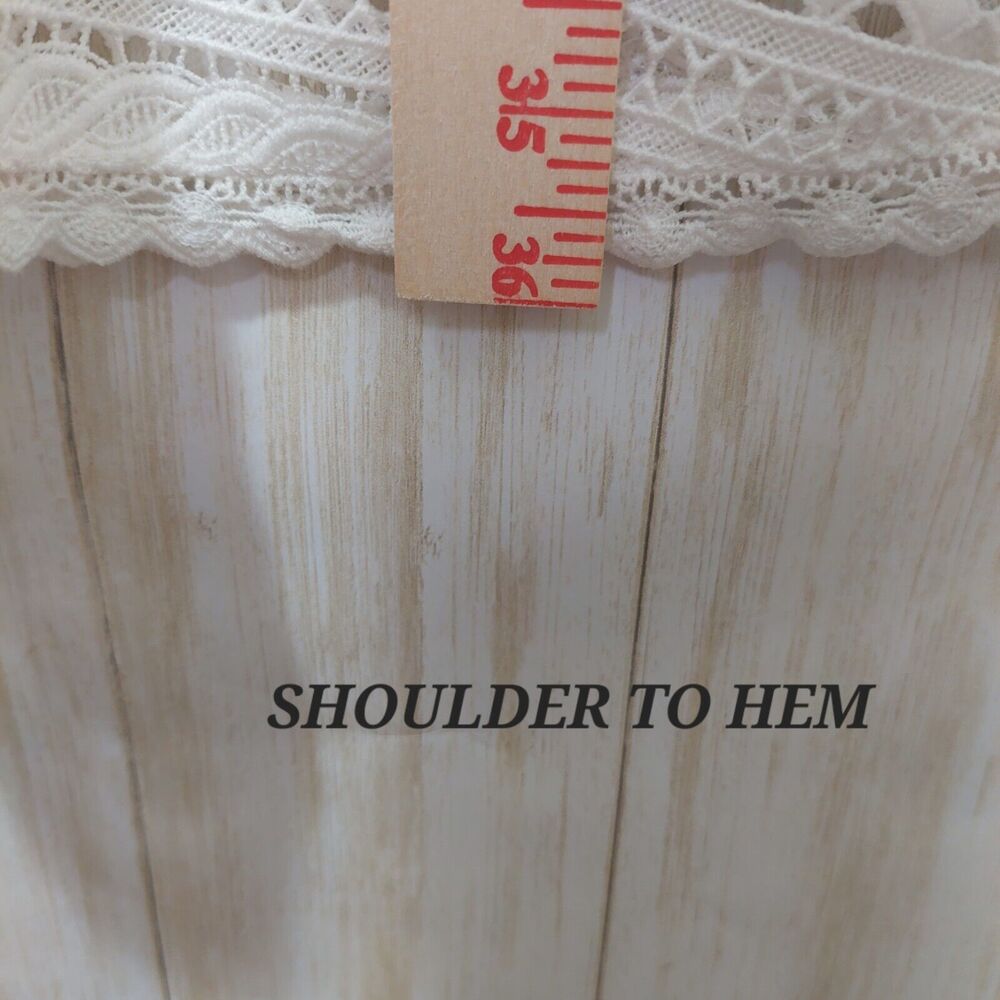 Doe & Rae Women’s Sheath~Size Small~ Sleeveless~Lace Overlay~Drop Waist~Lined - Picture 9 of 12